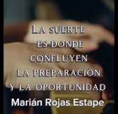la suerte es
